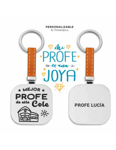 Llavero Happy "Mejor Profe de este cole" 9107506