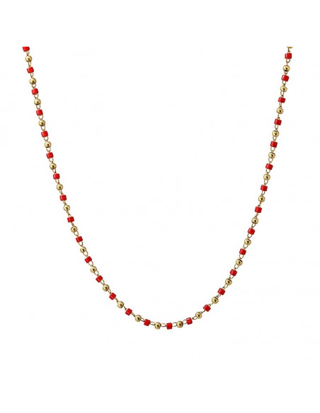 Collar Anartxy "piedras color" bco026