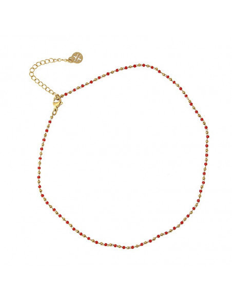 Collar Anartxy "piedras color" bco026