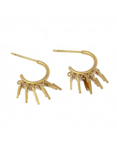 Pendientes Anartxy "Mini aros rayo" bpe710a 2
