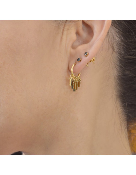 Pendientes Anartxy "Mini aros pinchos" bpe710e