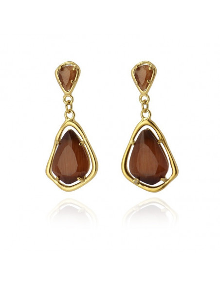 Pendientes Anartxy "Ojo de gato" bpe462mr