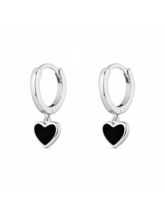 Pendiente venta por unidad "Corazón esmaltado" 9111402