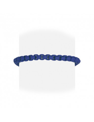 Pulsera hombre "Eslabones azules" BPU292AZ