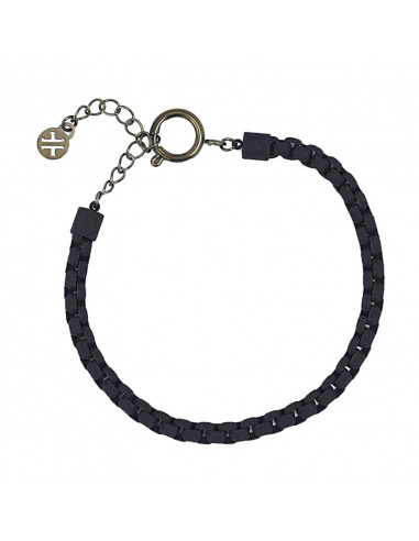 Pulsera Hombre "Eslabones negros" BPU292NG