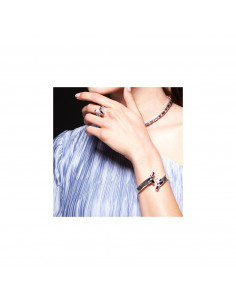 Pulsera Uno de 50 "RoundandRound" pul1960mcmtm 2
