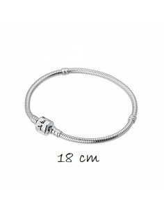 Pulsera A tu lado plata 18 cms 9095424