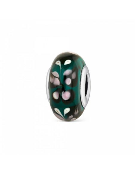 Abalorio A Tu Lado “Murano hojas verdes” 9098657