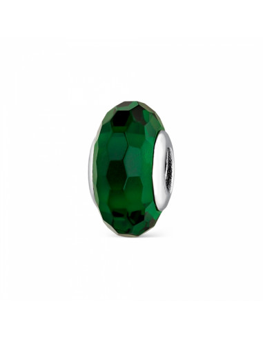 Abalorio A Tu Lado “Murano prisma verde” 9098660