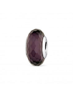 Abalorio A Tu Lado “Murano prisma morado” 9098662