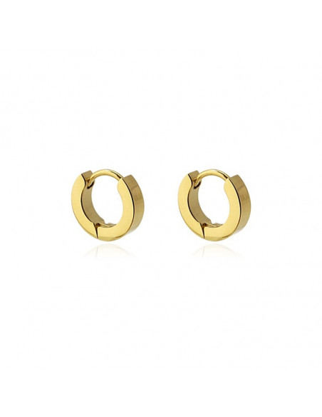 Pendiente venta por unidad "Aro acero 8 mm" bpe560d