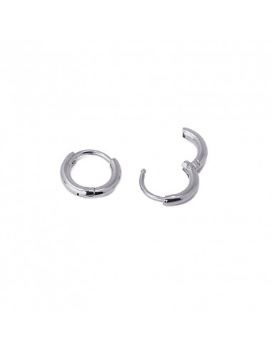 Pendiente venta por unidad "Aro acero 7...