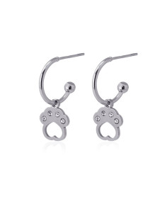 Pendientes Anartxy "Huella mascota" Hoop01pl