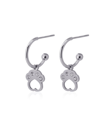 Pendientes Anartxy "Huella mascota" Hoop01pl