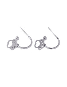 Pendientes Anartxy "Huella mascota" Hoop01pl 2