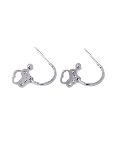 Pendientes Anartxy "Huella mascota" Hoop01pl