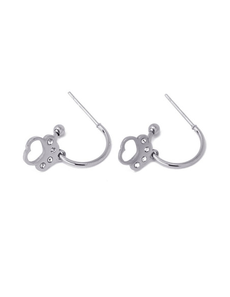 Pendientes Anartxy "Huella mascota" Hoop01pl