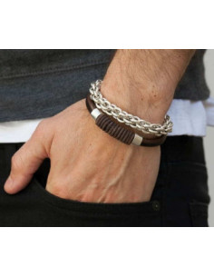 Pulsera Uno de 50 “Camisa de fuerza” pul0610mrmtl 2