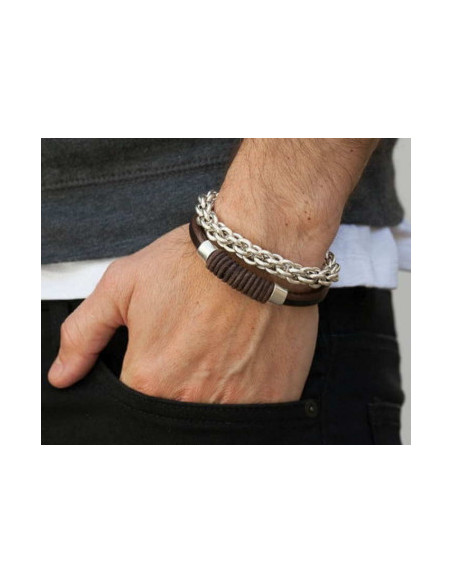 Pulsera Uno de 50 “Camisa de fuerza” pul0610mrmtl