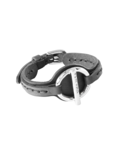 Pulsera Uno de 50 "Plug on black" pul1898mgrmt