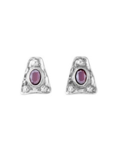 Pendientes Uno de 50 "Teotihuac" pen0623rojmtlu