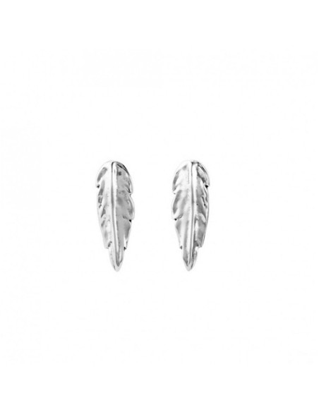 Pendientes Uno de 50 "Pluma" pen0598mtl