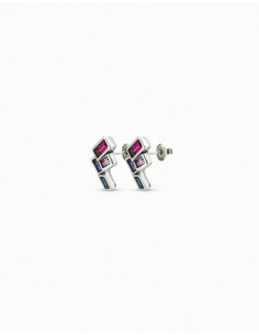 Pendientes Uno de 50 "Glitter by Glitter" pen0731rsamtlu 2